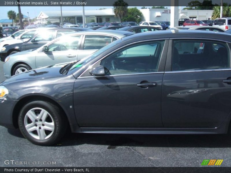 Slate Metallic / Ebony 2009 Chevrolet Impala LS