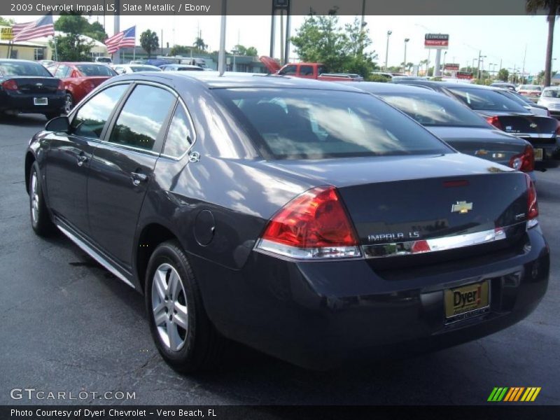 Slate Metallic / Ebony 2009 Chevrolet Impala LS