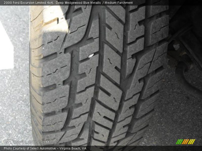 Deep Wedgewood Blue Metallic / Medium Parchment 2000 Ford Excursion Limited 4x4