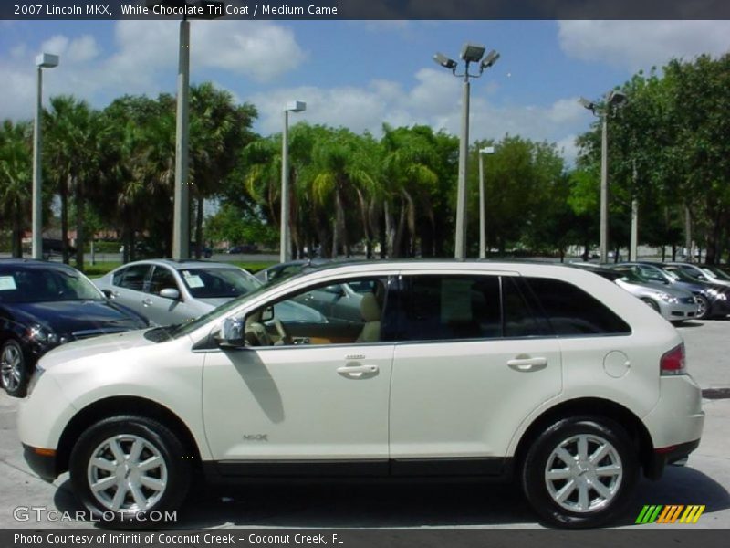 White Chocolate Tri Coat / Medium Camel 2007 Lincoln MKX
