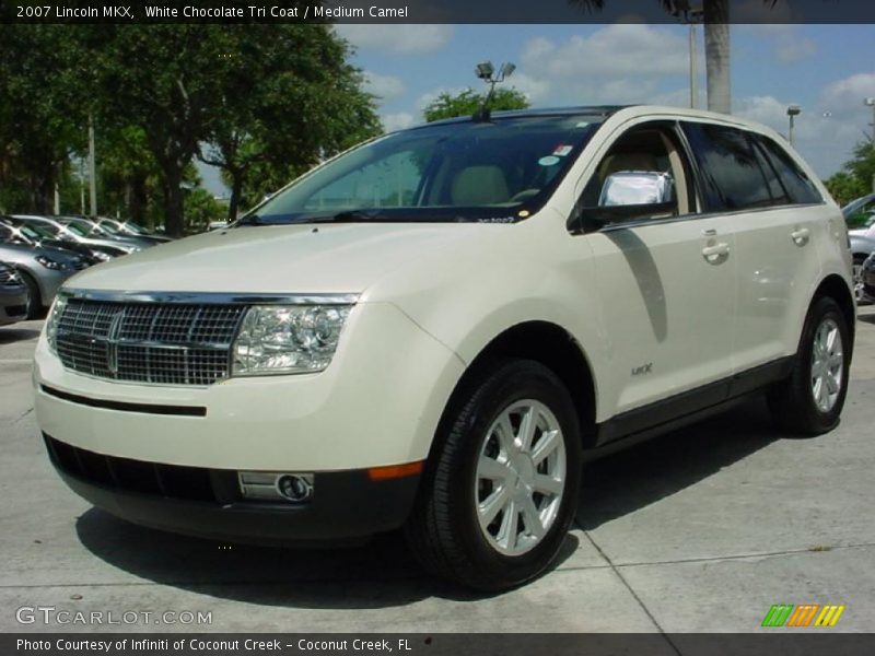 White Chocolate Tri Coat / Medium Camel 2007 Lincoln MKX