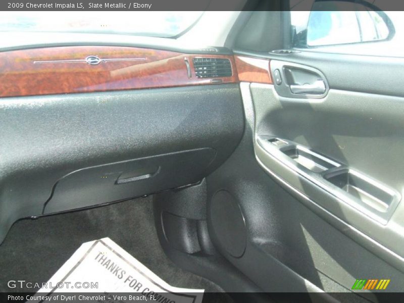 Slate Metallic / Ebony 2009 Chevrolet Impala LS