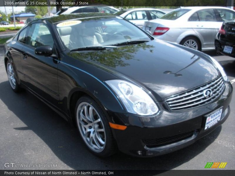 Black Obsidian / Stone 2006 Infiniti G 35 Coupe