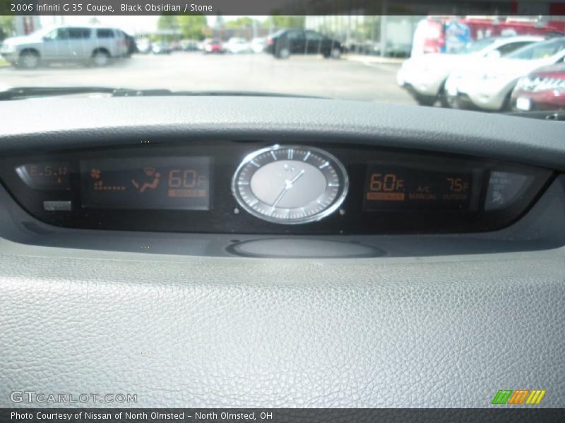 Black Obsidian / Stone 2006 Infiniti G 35 Coupe