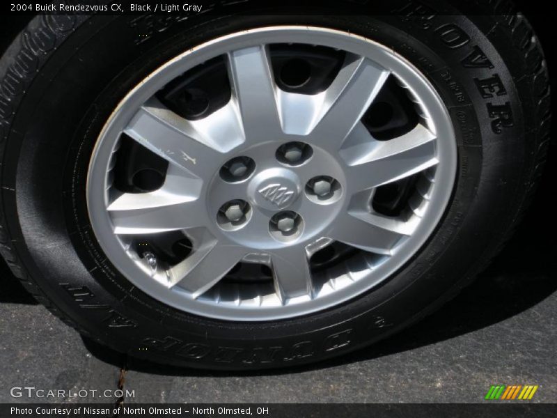 Black / Light Gray 2004 Buick Rendezvous CX
