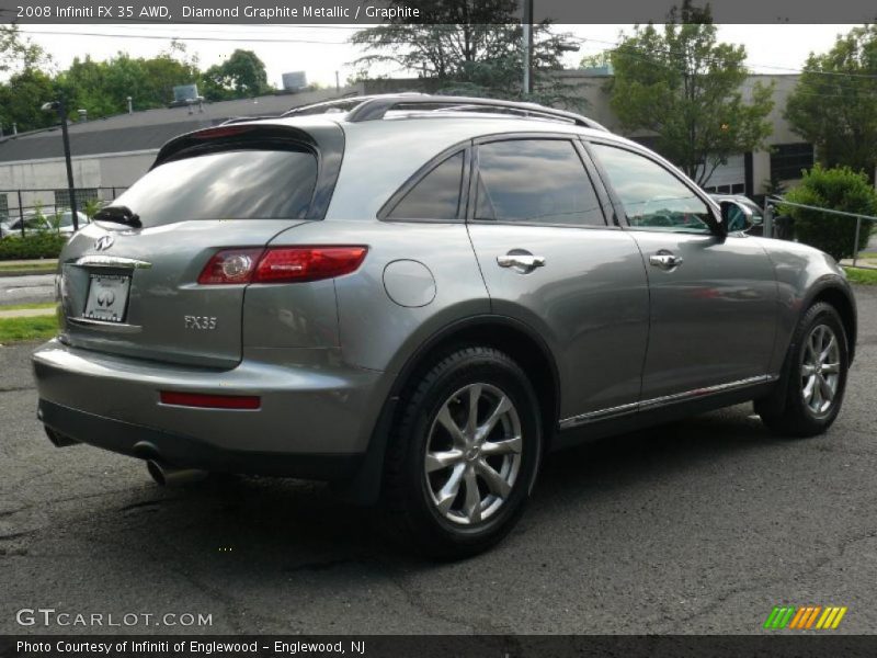 Diamond Graphite Metallic / Graphite 2008 Infiniti FX 35 AWD