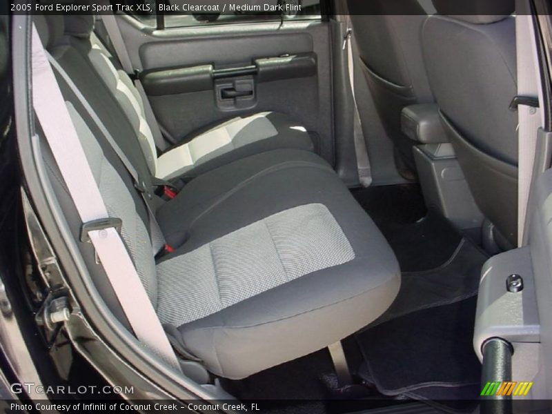 Black Clearcoat / Medium Dark Flint 2005 Ford Explorer Sport Trac XLS