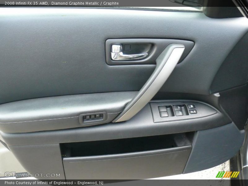 Diamond Graphite Metallic / Graphite 2008 Infiniti FX 35 AWD
