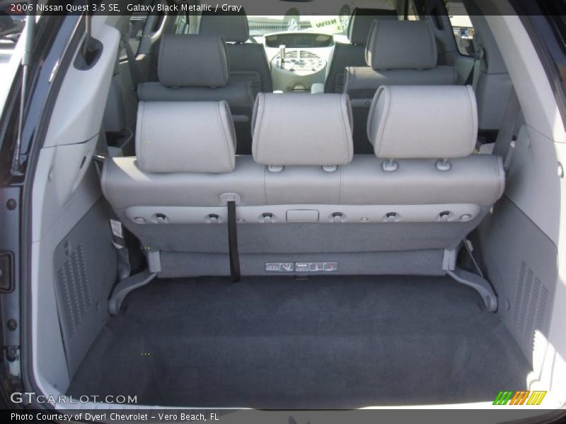 Galaxy Black Metallic / Gray 2006 Nissan Quest 3.5 SE