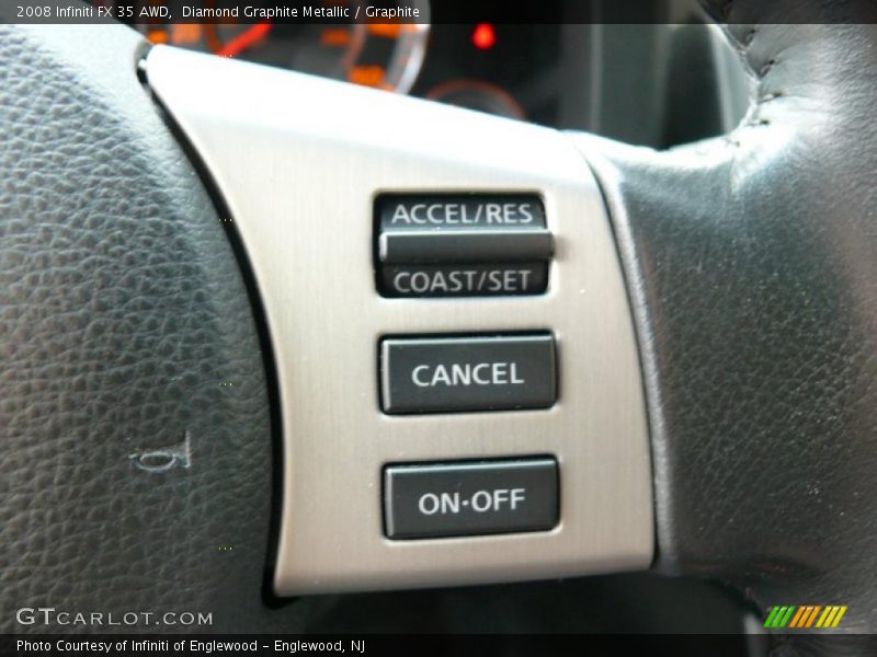 Diamond Graphite Metallic / Graphite 2008 Infiniti FX 35 AWD