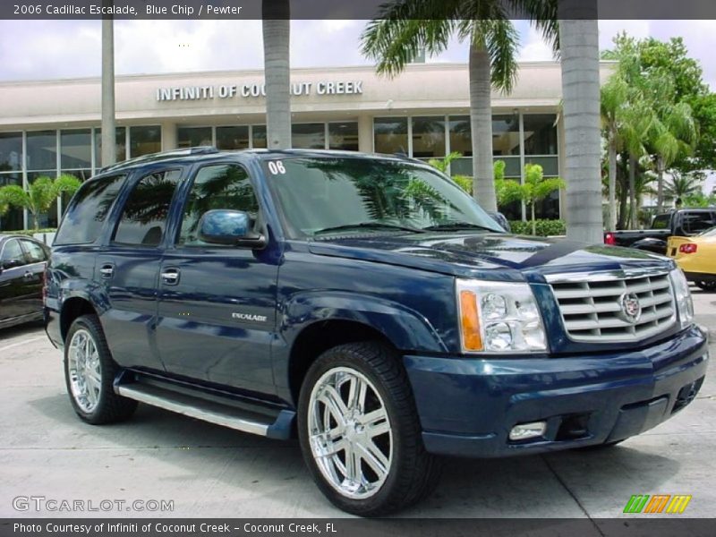 Blue Chip / Pewter 2006 Cadillac Escalade