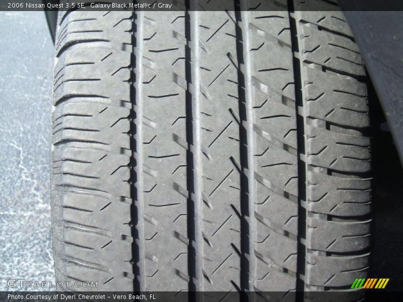 Galaxy Black Metallic / Gray 2006 Nissan Quest 3.5 SE
