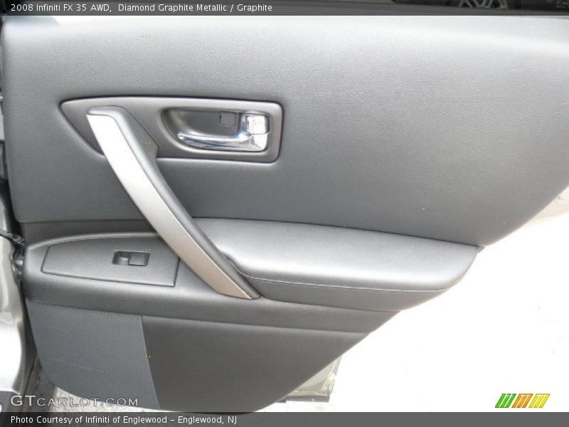 Diamond Graphite Metallic / Graphite 2008 Infiniti FX 35 AWD