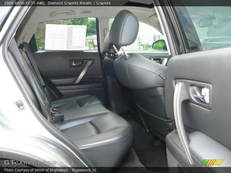 Diamond Graphite Metallic / Graphite 2008 Infiniti FX 35 AWD