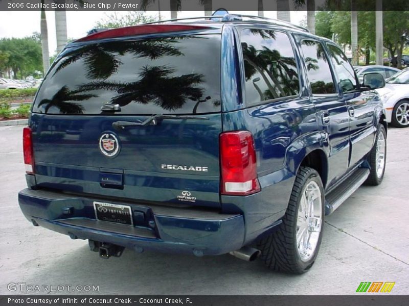Blue Chip / Pewter 2006 Cadillac Escalade