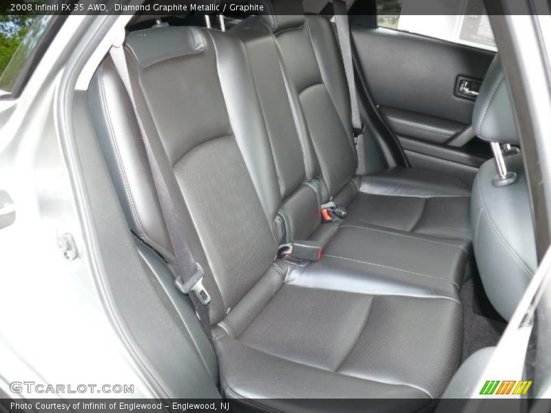 Diamond Graphite Metallic / Graphite 2008 Infiniti FX 35 AWD