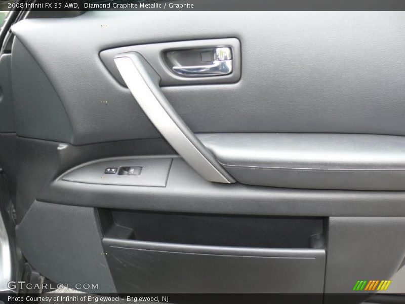 Diamond Graphite Metallic / Graphite 2008 Infiniti FX 35 AWD