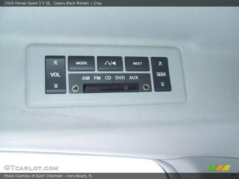 Galaxy Black Metallic / Gray 2006 Nissan Quest 3.5 SE