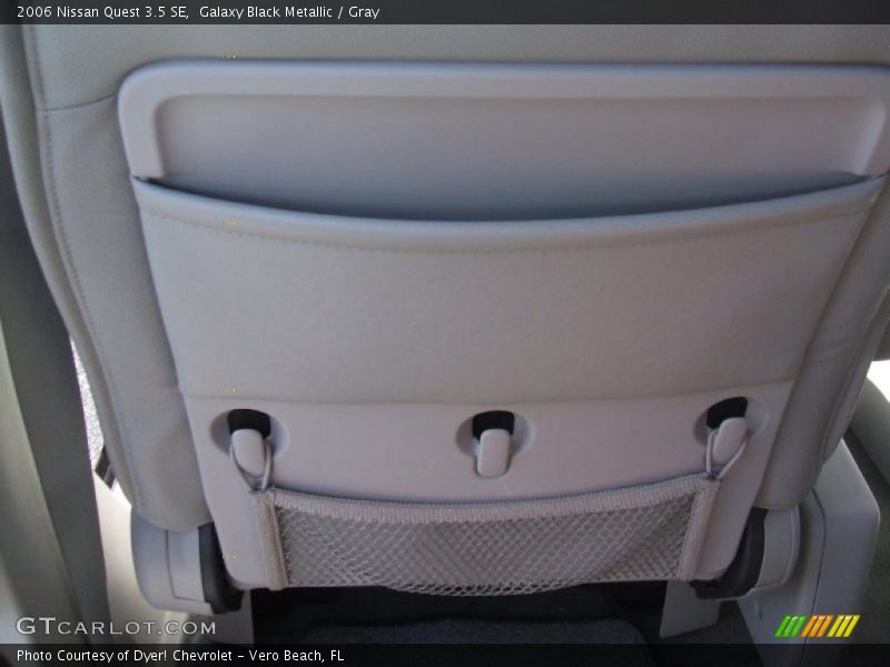 Galaxy Black Metallic / Gray 2006 Nissan Quest 3.5 SE