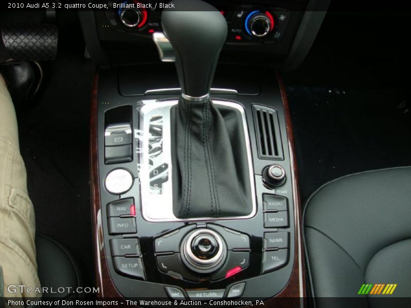 Brilliant Black / Black 2010 Audi A5 3.2 quattro Coupe