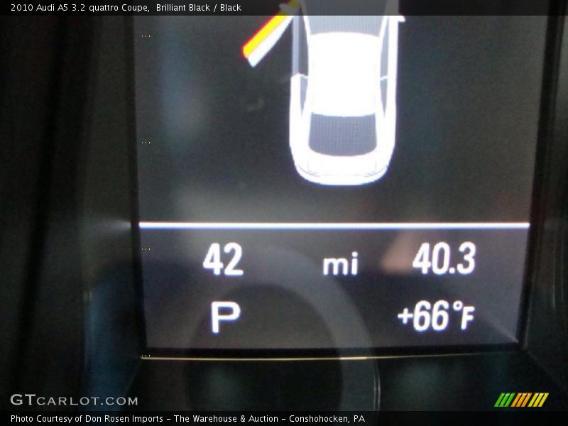 Brilliant Black / Black 2010 Audi A5 3.2 quattro Coupe