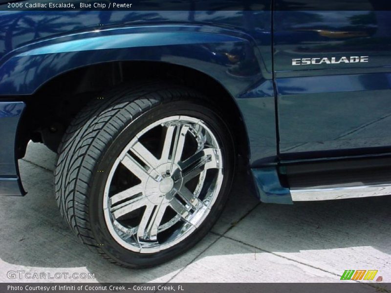 Blue Chip / Pewter 2006 Cadillac Escalade