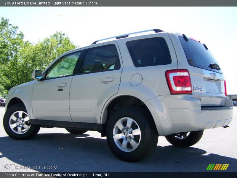 Light Sage Metallic / Stone 2009 Ford Escape Limited