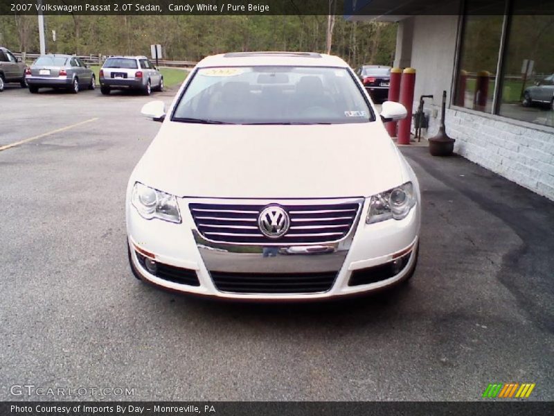 Candy White / Pure Beige 2007 Volkswagen Passat 2.0T Sedan