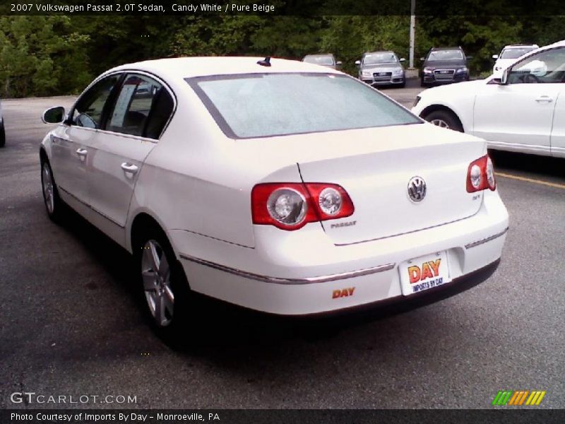 Candy White / Pure Beige 2007 Volkswagen Passat 2.0T Sedan