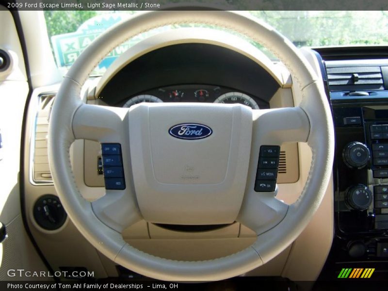 Light Sage Metallic / Stone 2009 Ford Escape Limited