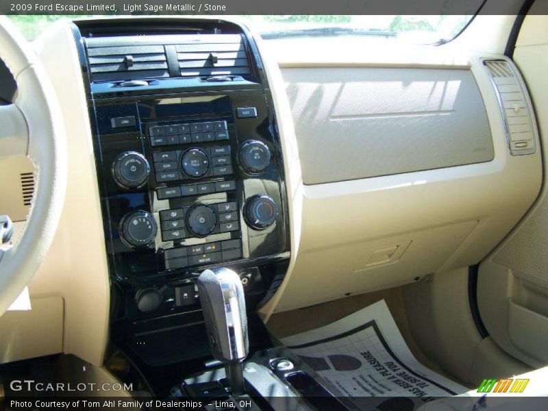 Light Sage Metallic / Stone 2009 Ford Escape Limited