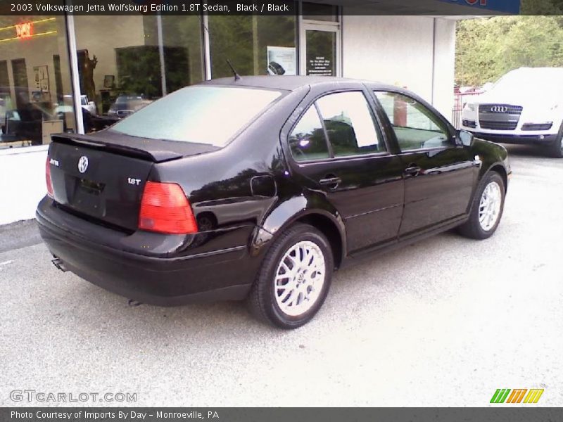 Black / Black 2003 Volkswagen Jetta Wolfsburg Edition 1.8T Sedan