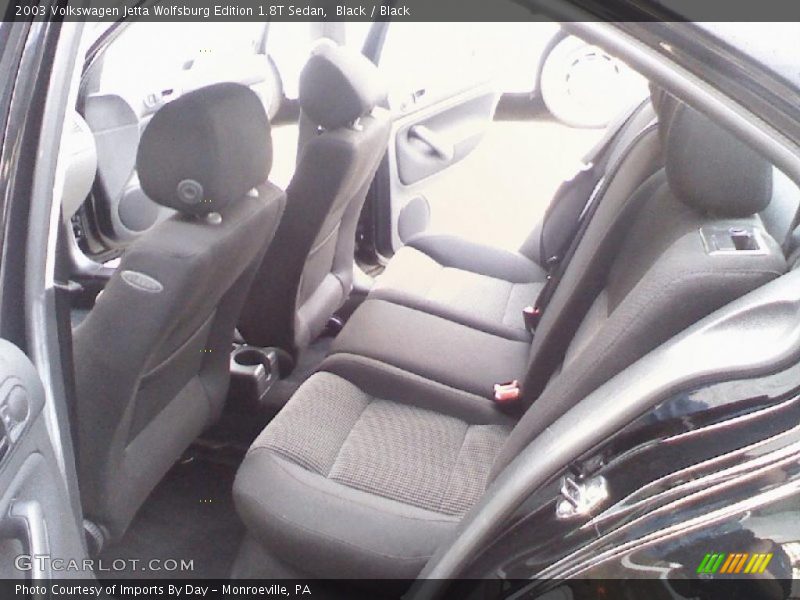 Black / Black 2003 Volkswagen Jetta Wolfsburg Edition 1.8T Sedan