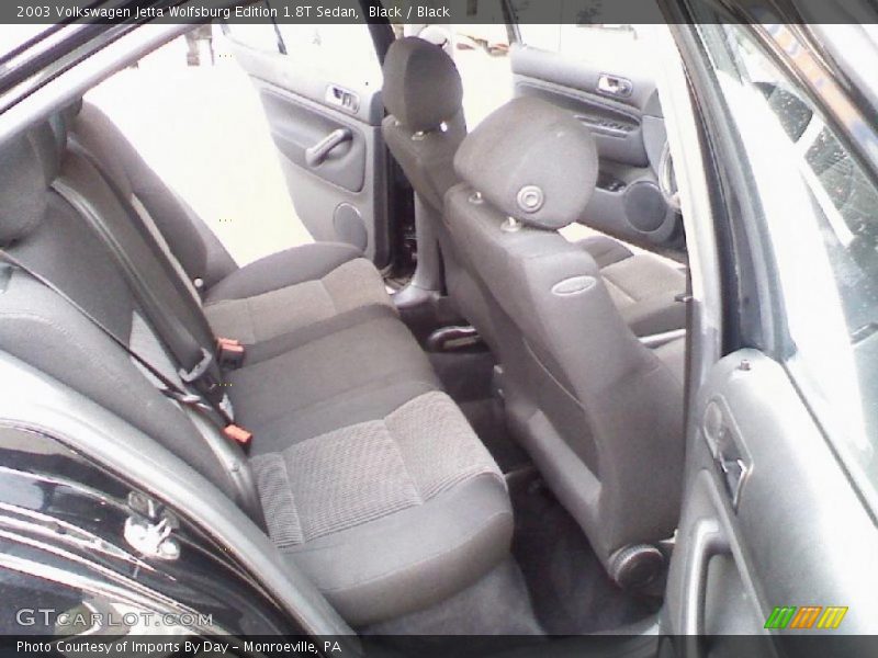 Black / Black 2003 Volkswagen Jetta Wolfsburg Edition 1.8T Sedan
