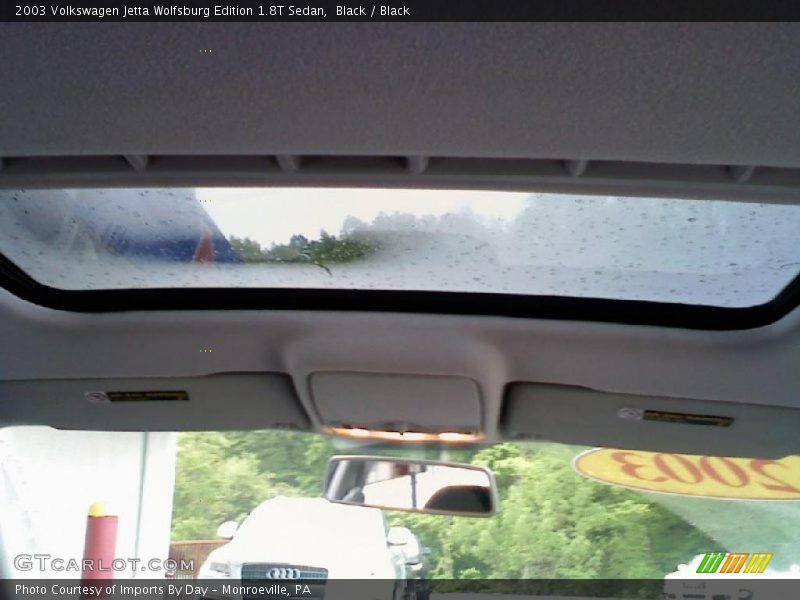 Black / Black 2003 Volkswagen Jetta Wolfsburg Edition 1.8T Sedan