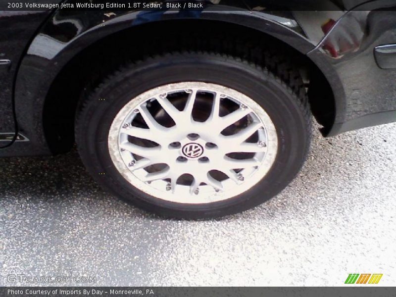 Black / Black 2003 Volkswagen Jetta Wolfsburg Edition 1.8T Sedan