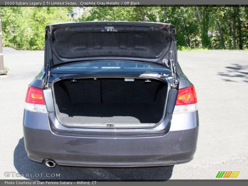 Graphite Gray Metallic / Off Black 2010 Subaru Legacy 2.5i Limited Sedan