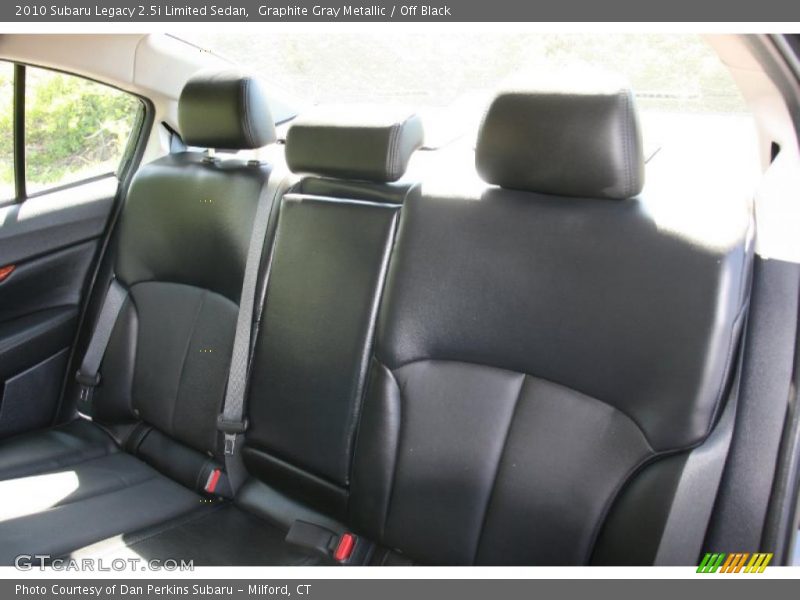 Graphite Gray Metallic / Off Black 2010 Subaru Legacy 2.5i Limited Sedan