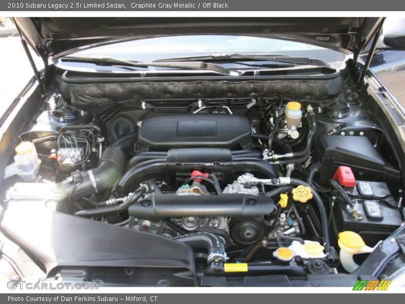 Graphite Gray Metallic / Off Black 2010 Subaru Legacy 2.5i Limited Sedan