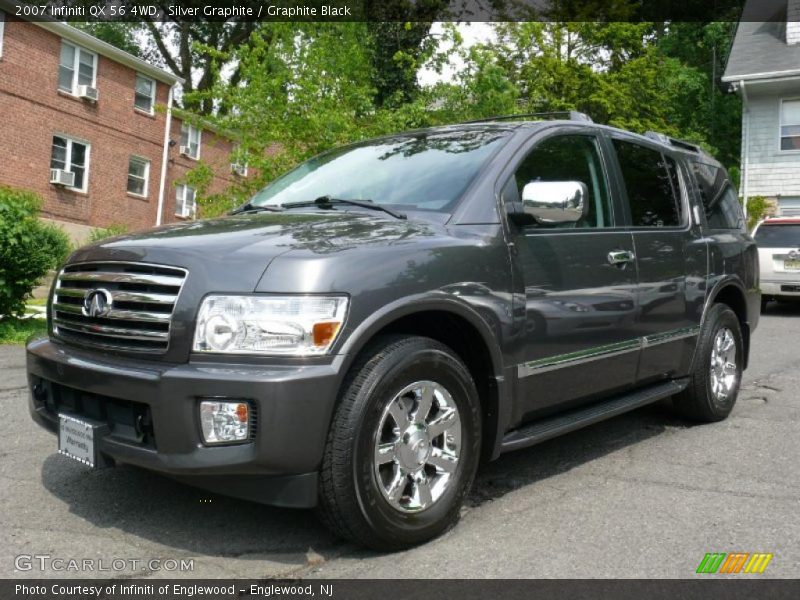 Silver Graphite / Graphite Black 2007 Infiniti QX 56 4WD