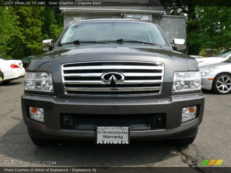 Silver Graphite / Graphite Black 2007 Infiniti QX 56 4WD
