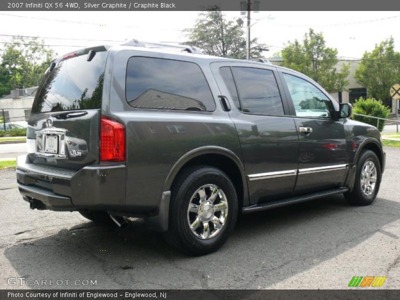 Silver Graphite / Graphite Black 2007 Infiniti QX 56 4WD
