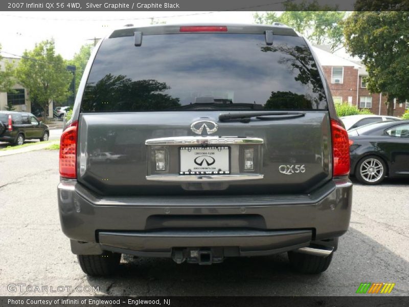Silver Graphite / Graphite Black 2007 Infiniti QX 56 4WD