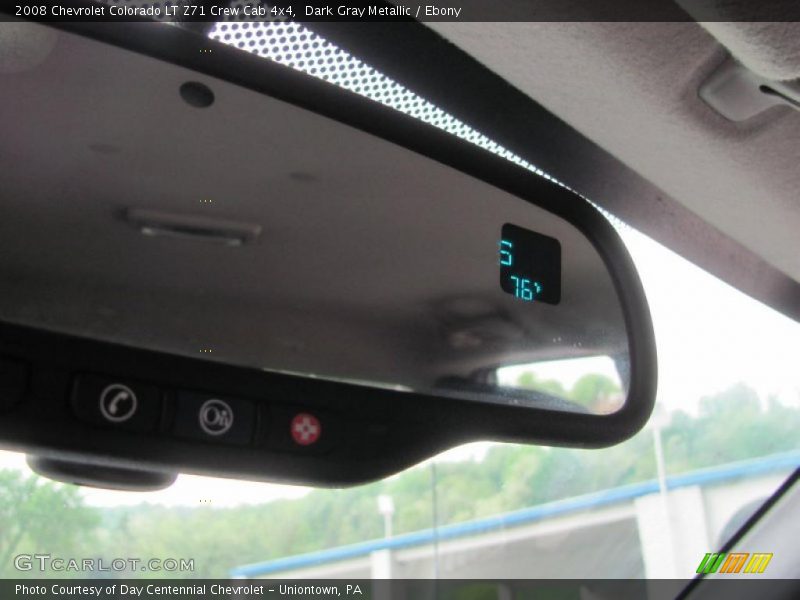 Dark Gray Metallic / Ebony 2008 Chevrolet Colorado LT Z71 Crew Cab 4x4