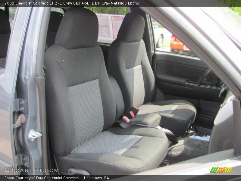 Dark Gray Metallic / Ebony 2008 Chevrolet Colorado LT Z71 Crew Cab 4x4