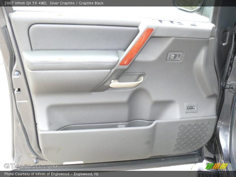 Silver Graphite / Graphite Black 2007 Infiniti QX 56 4WD