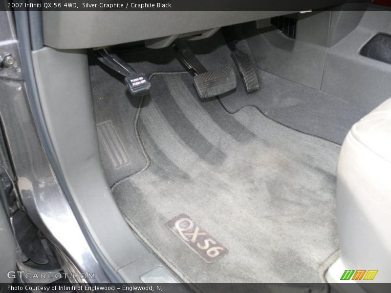 Silver Graphite / Graphite Black 2007 Infiniti QX 56 4WD