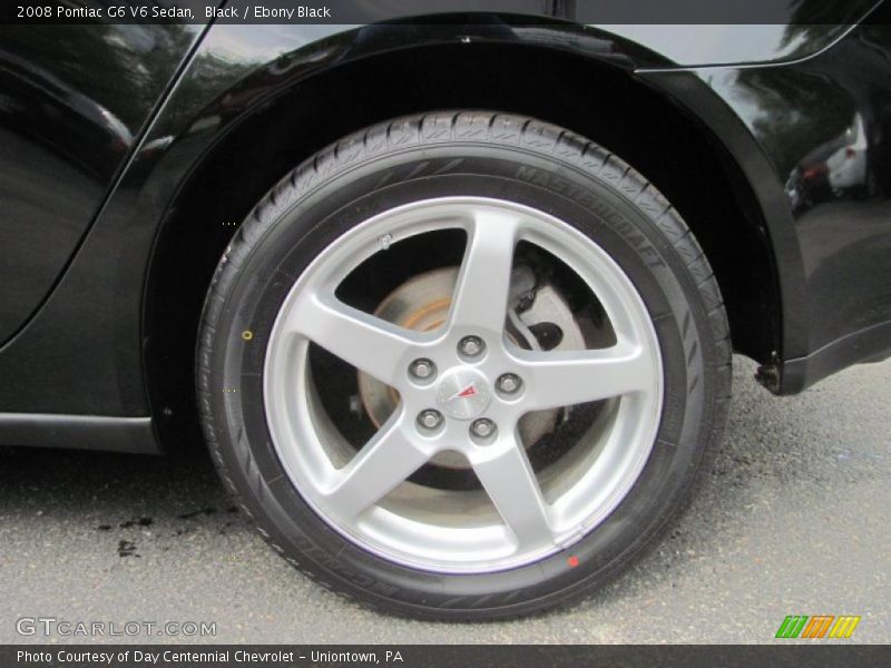 Black / Ebony Black 2008 Pontiac G6 V6 Sedan