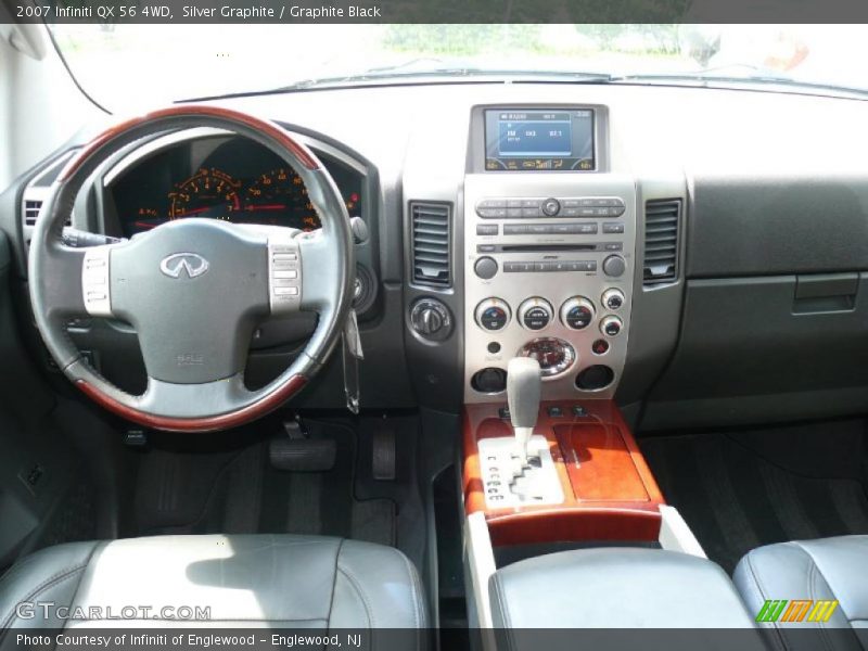 Silver Graphite / Graphite Black 2007 Infiniti QX 56 4WD