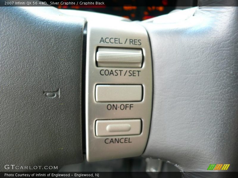 Silver Graphite / Graphite Black 2007 Infiniti QX 56 4WD